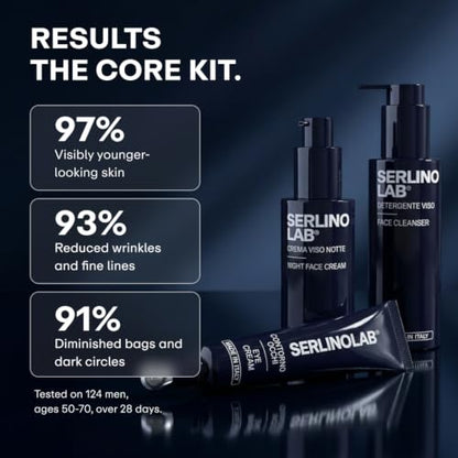 SERLINO LAB essential kit, 3 different items, made in Italy