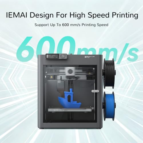 IEMAI High Speed PETG 3D Printer Filament 1.75mm, 600mm/s, 1kg, Brown - color: Brown