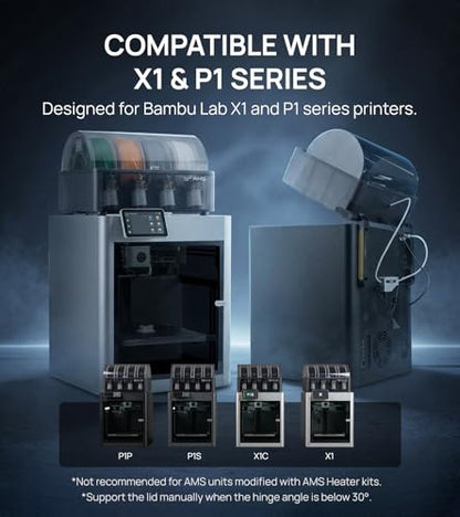 JAYO AMS Stand for Bambu Lab AMS, Compatible with X1 & P1 Series - size: AMS Stand
