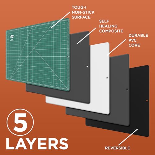 ALVIN Self-Healing Cutting Mat 18x24 in, Sewing, Quilting & Crafts, GBM1824 - size: 24"L x 18"W