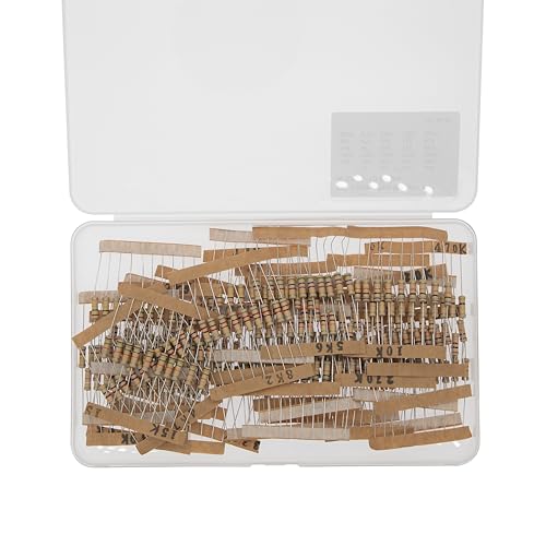 1W Carbon Film Resistor 30 Values 300 Pcs 5% 1K-820K Kit - style: 1K - 820K