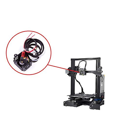 HICTOP Ender 3 Hotend Ender 3 Pro Hotend 24V 40W Full Assembled Extruder Kit Accessories with Silicone Cover for Ender 3, Ender 3 Pro 3D Printer - style: For Ender 3, Ender 3 pro