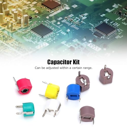 Trimmer Variable Capacitance Capacitor Kit - 80pcs 6mm Trimmer Capacitors (5/10/20/30/40/60/70/120P)