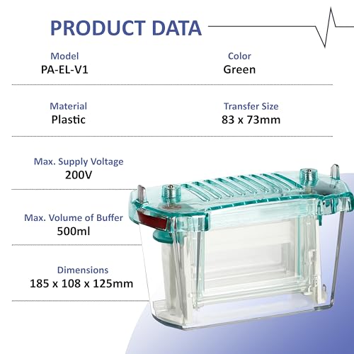 Parco Scientific PA-EL-V1 Vertical Electrophoresis System, Gel Protein Electrophoresis Machine, Vertical Gel Laboratory