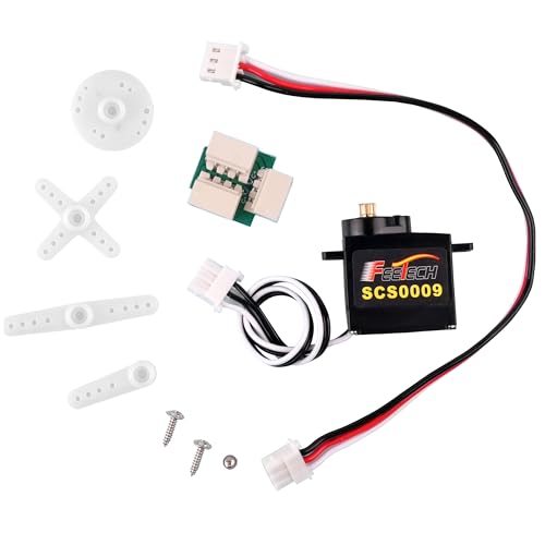 SCS0009 6V 2.3kg Serial Bus Servo Metal Gear 300 Degree Core Motor Single Axis TTL Control Servo for Robot Joints DIY Projects - style: Single Axis