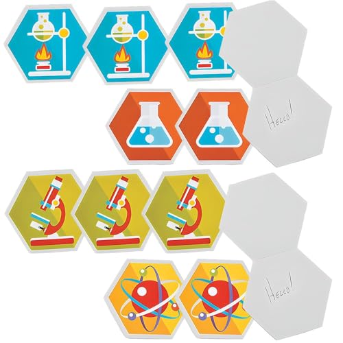Fun Express Science Party Laboratory Notepads & Stationery Set - Fun Educational Birthday - Party Favors for Kids - Perfect for Science -Themed Parties School Events & Special Occasions - 12 Pieces