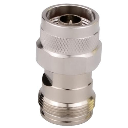 4.3/10 Mini Din Female to N Male Adapter 4.3-10 MiniDIN Adaptor Low PIM 160dBc (4.3-10 Female to N Male) - color: 4.3-10 Female to N Male