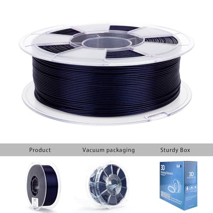 ZIRO Super Shiny Sparkle Glitter PLA, Firely Series 2.2lb, Deepsea Blue - color: Deepsea Blue