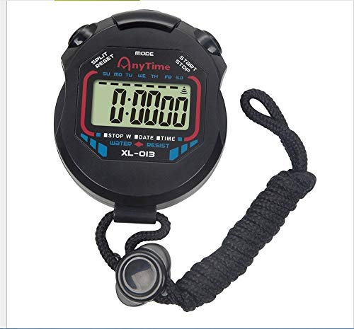 Stopwatch Digital Handheld Multi-Function Professional Handheld Electronic Digital LCD Chronograph Timer Stopwatch Sportwatch