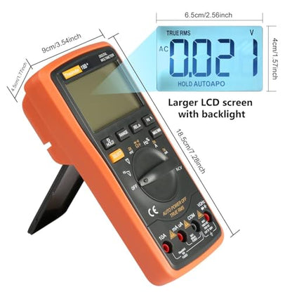 Auto Ranging Digital Multimeter TRMS 6000 - color: Orange