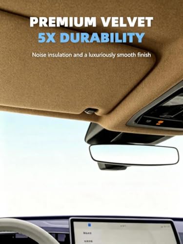 Brown Headliner Fabric Ultra-Fine Velvet - 96" L × 60" W Auto Head Liners, Fabric Tube Packaging with Foam Backing for Cars, Trucks, SUVs, RVs, Boats - Home Repair/DIY Headliner Material - color: Brown, size: 96"L×60"W