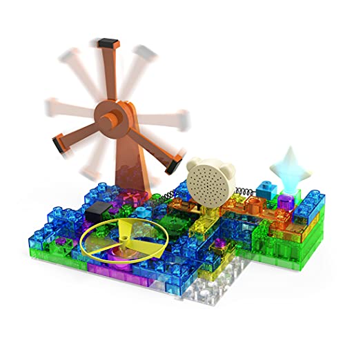 E-Blox Circuit Blox Builder - 800 Projects Circuit Board Building Blocks Coding Kit Toys Set for Kids Ages 8+, CB-0187 - style: Magnetic Spinner Super Circuit