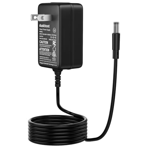 9-Volt Snap Clip AC/DC Adapter for Charging 9V Battery Eliminator