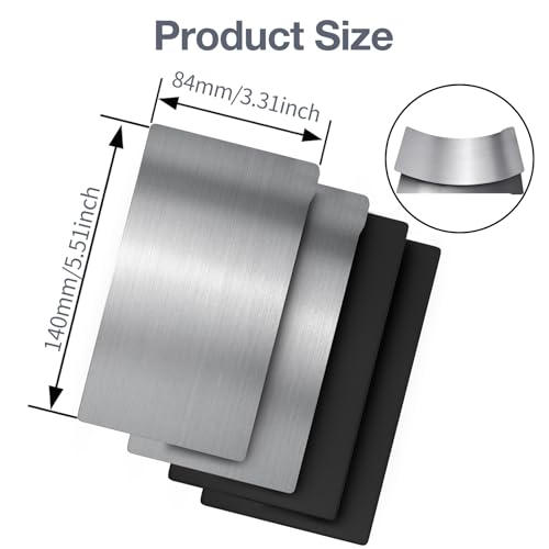140x84mm Flexible Build Plate for ELEGOO Mars 2 and Mars 2 Pro 3D Printer - size: 140x84mm(5.5x3.3in)