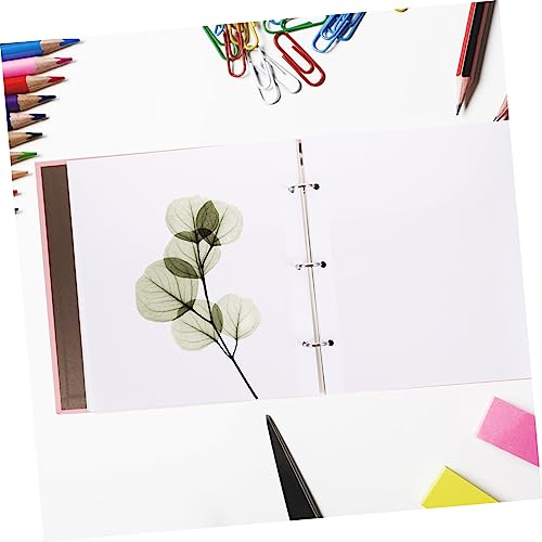 Press Book specimen notebook loose leaf decorative pressed album delicate collection book album for pressed flowers notebook for dried dried flowers leaf