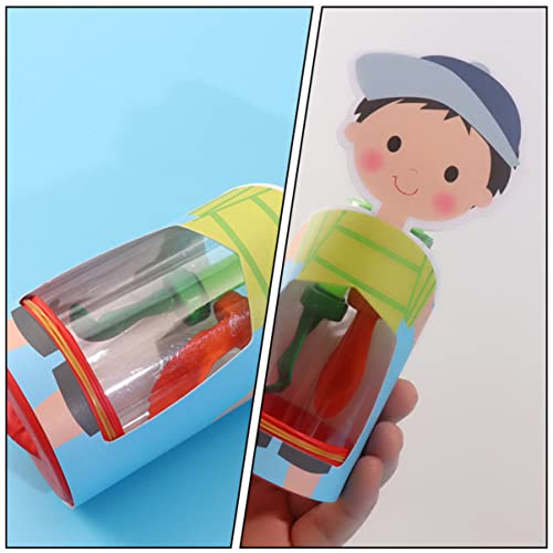 YARNOW Human Lung Breathing Model 6-Pack Assembly DIY Toy for Kids Science Learning Educational Lung Project Demonstration and Homework