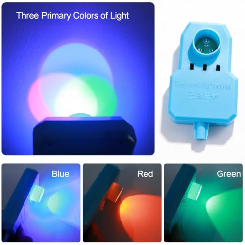 Physics Optics Experiment Kit STEM Set Prism Kit Light Refraction