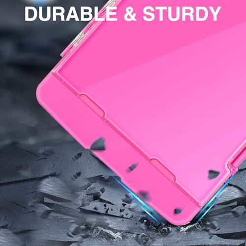 Sooez Original Clipboard with Dual Storage, Heavy Duty Clip Boards 8.5x11 - color: Pink