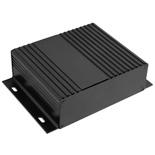 Split Type Aluminum Cooling, Electronic DIY Enclosure, Heat Dissipating Aluminum Box for Vehicle Controller, 41x147x100mm Protective with Sandblasted Surface for