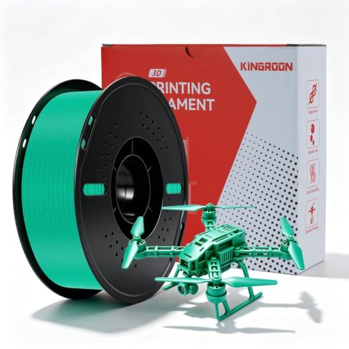 Kingroon Green PLA Plus Filament 1.75mm 1kg - color: 1kg Green, size: PLA Plus