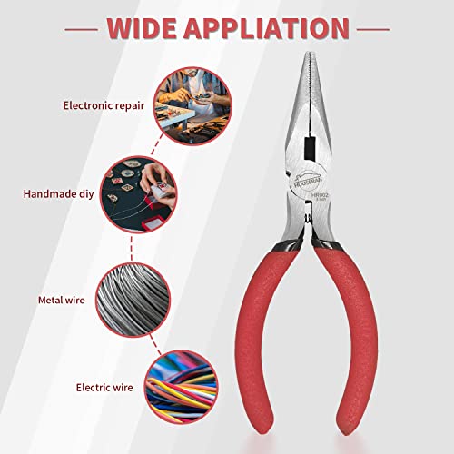 Needle Nose Pliers, 5 Inch, 10 Pack, Jewelry Making Tools - color: 10 Pcs
