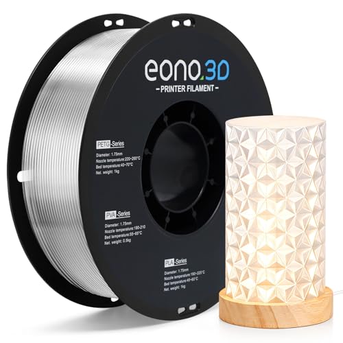 PETG Filament 1.75mm Transparent 1kg for 3D Printing - color: Transparent Petg 1kg
