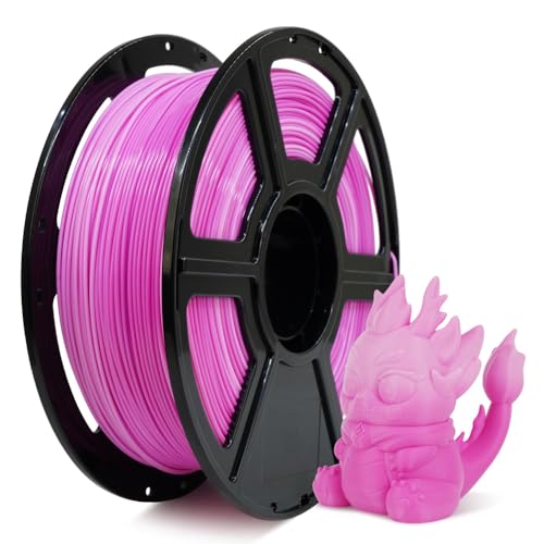 FLASHFORGE Rapid PLA Gradient Filament 1.75mm White & Pink, Transform Colors Smoothly & Fast, High Flow Speedy 3D Printer Filament, Experience Exceptional Performance with 500mm/s Fast Printing - color: White & Pink