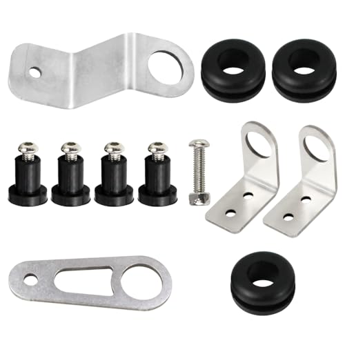 Bolt on Radiator Bracket Kit Compatible with Honda Civic EG/EK 1992-2000