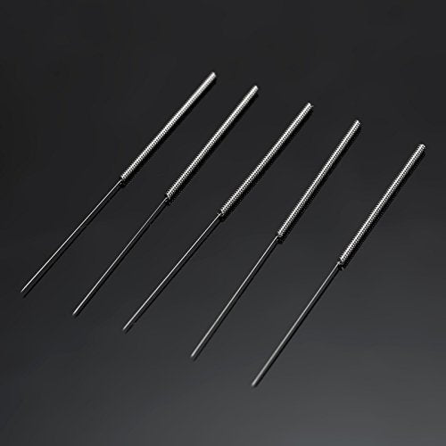 MUXSAM 5-Pack 0.3mm Needle Drill Bits, 3D Printer Nozzle Cleaning Kit - size: 0.3mm