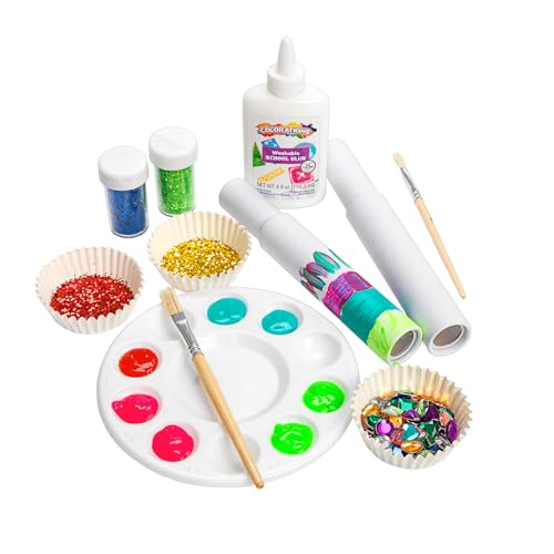 Colorations Decorate Your Own Telescopes, Set of 10, 11" L x 1.5" D