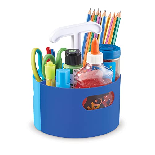 Learning Resources Create-a-Space Storage Mini Center, Blue - style: Blue