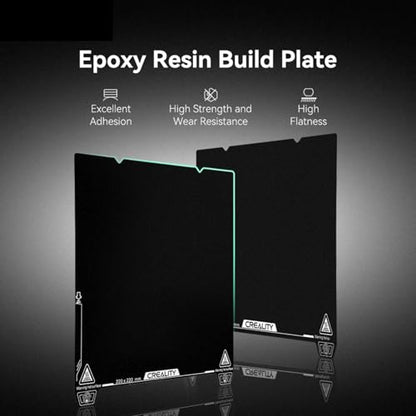 Creality Epoxy Resin Build Plate 235x235mm, Double-Sided Textured Spring Steel Bed Plate, Wear Resistance Platform for Ender-3V3/3V3 SE/3V3 KE/Ender-3 S1/3S1 Pro/K1 - style: K1 Epoxy Resin