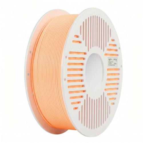 Creality Hyper PLA Reusable-Spool Filament, Peach Pink, 1-Pack, 1KG - color: Peach Fuzz, size: With Spool