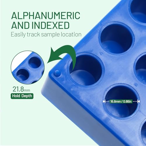 ALWSCI Vial Rack for 4 ml Autosampler Vial Rack Holder, 1PCS - size: 4ml vial rack