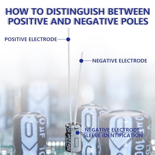 50 Pcs Electrolytic Capacitor 22uF 10V Aluminum Radial Electrolytic Capacitors - style: 10V 22uF