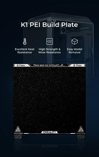 Creality Ender 3 V3 SE Build Plate Kit PEI Build Plate Textured Surface Print Platform for Ender-3 V3/Ender-3 V3 SE/Ender-3 V3 KE/CR-10 SE/Ender-3 S1/3 S1 Pro/5 S1/K1 235 * 235mm - No Soft Magnetic - style: V3 SE PEI Build Plate