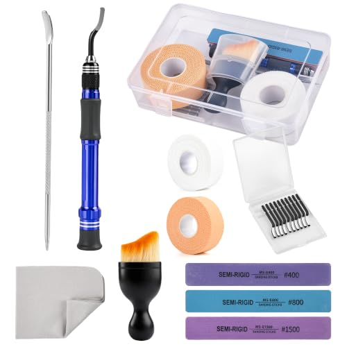 Deburring Tool 3D Printing Kit, Miniature Burr Remover for Plastic Models