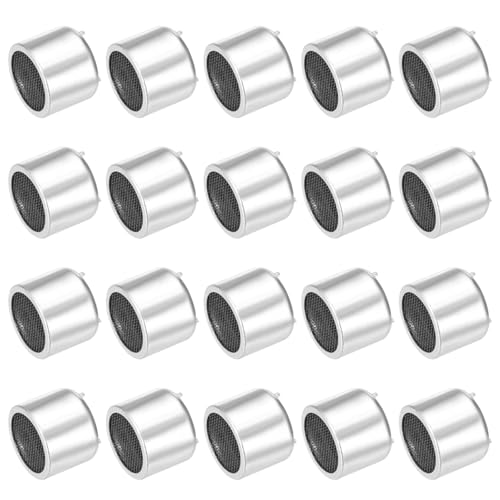 MECCANIXITY 20Pcs Ultrasonic Module Distance Sensor TCT40-16R/T Silver