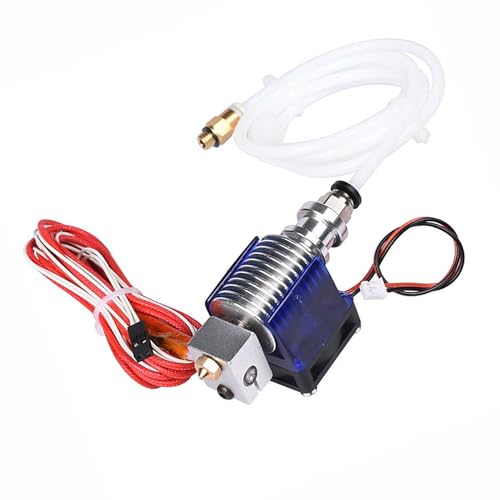 24V 40W All-Metal V6 J-Head Hotend Extruder Hotend 1.75mm kit for 3D Printers 0.4mm Nozzle…