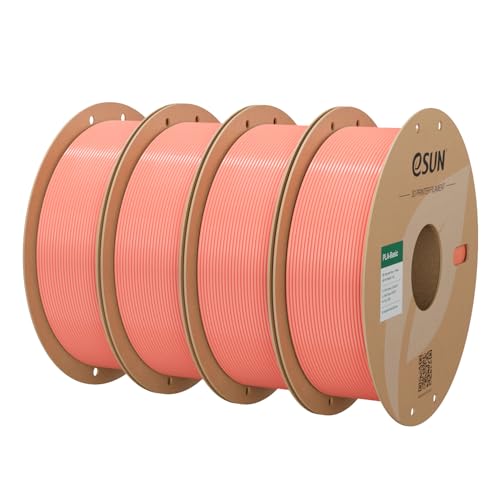 eSUN PLA Basic Filament 1.75mm 3D Printer Filament 4KG Pink - color: P4-pink, size: 4KG