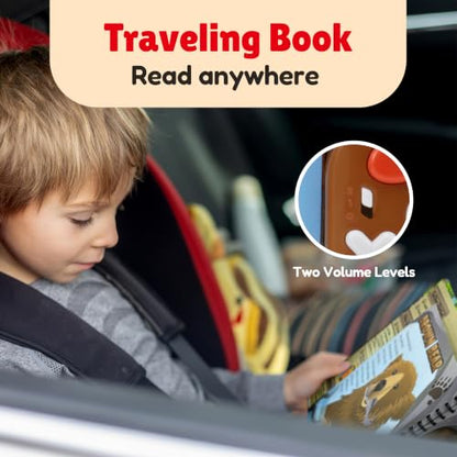 BEST LEARNING Book Reader Animal Kingdom - Interactive Talking Sound Toy