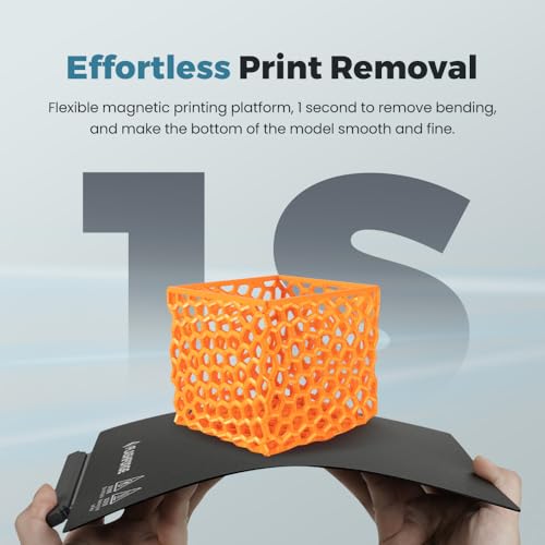 FLASHFORGE AD5M (Pro)/ AD5X 3D Printer Smooth PEI Plate, Upgrade Magnetic Flexible PEI Sticker Sheet, Glue-Free Print with PLA, TPU, Carbon Fiber Filaments - style: Smooth PEI Plate