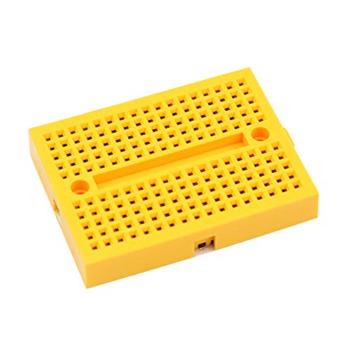 [12Packs] 170 Points Mini Small solderless breadboard Compatible for Proto Shield