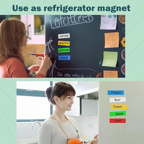 LLPT Dry Erase Magnetic Labels 2" x 4" 50 Packs White (DML2040WT) - color: White, size: 2" x 4"