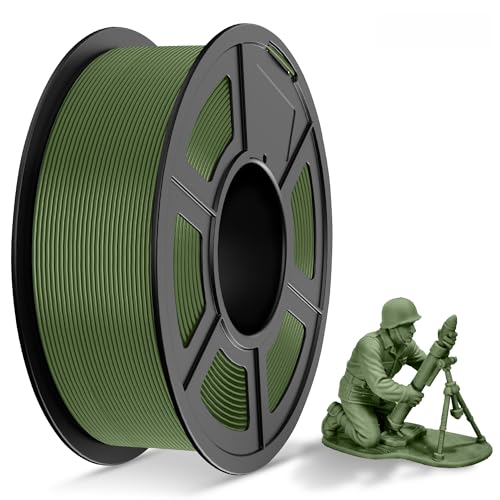 TECBEARS PLA+ Filament 1.75, 1kg Olive Green - color: 1kg Olive Green
