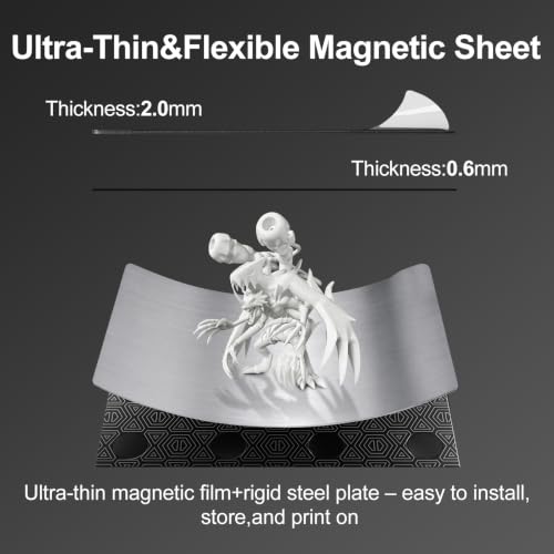 225x129.2mm Magnetic Build Plate for ELEGOO Saturn 4/Saturn 4 Ultra