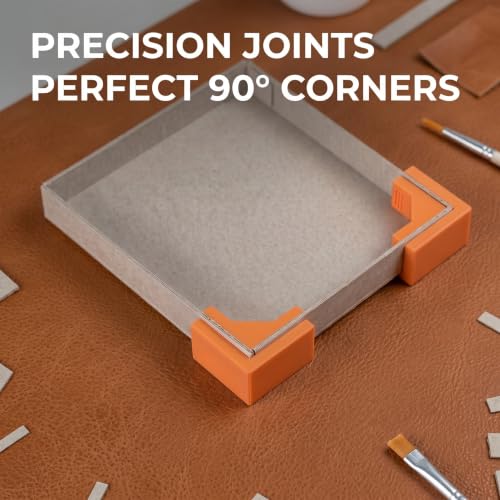4-Pack Magnetic 90 Degree Positioning Squares for Craft Box Making