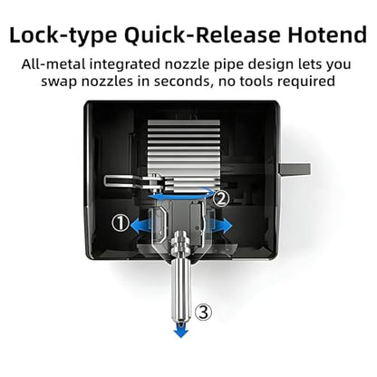 2PK 0.25MM 0.4MM Hotend Nozzle for Kobra X Combo - size: Kobra X - 1