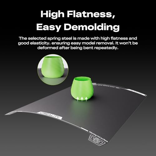 Creality K2 SE 3D Printer Epoxy Resin Build Plate, Excellent Adhesion, High Flatness, High Strength and Wear Resistancet, 3D Printer Accessories - style: K2 SE Epoxy Resin