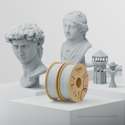 ELEGOO PLA 3D Printer Filament 1.75mm Marble 1KG - color: Marble, size: 1kg